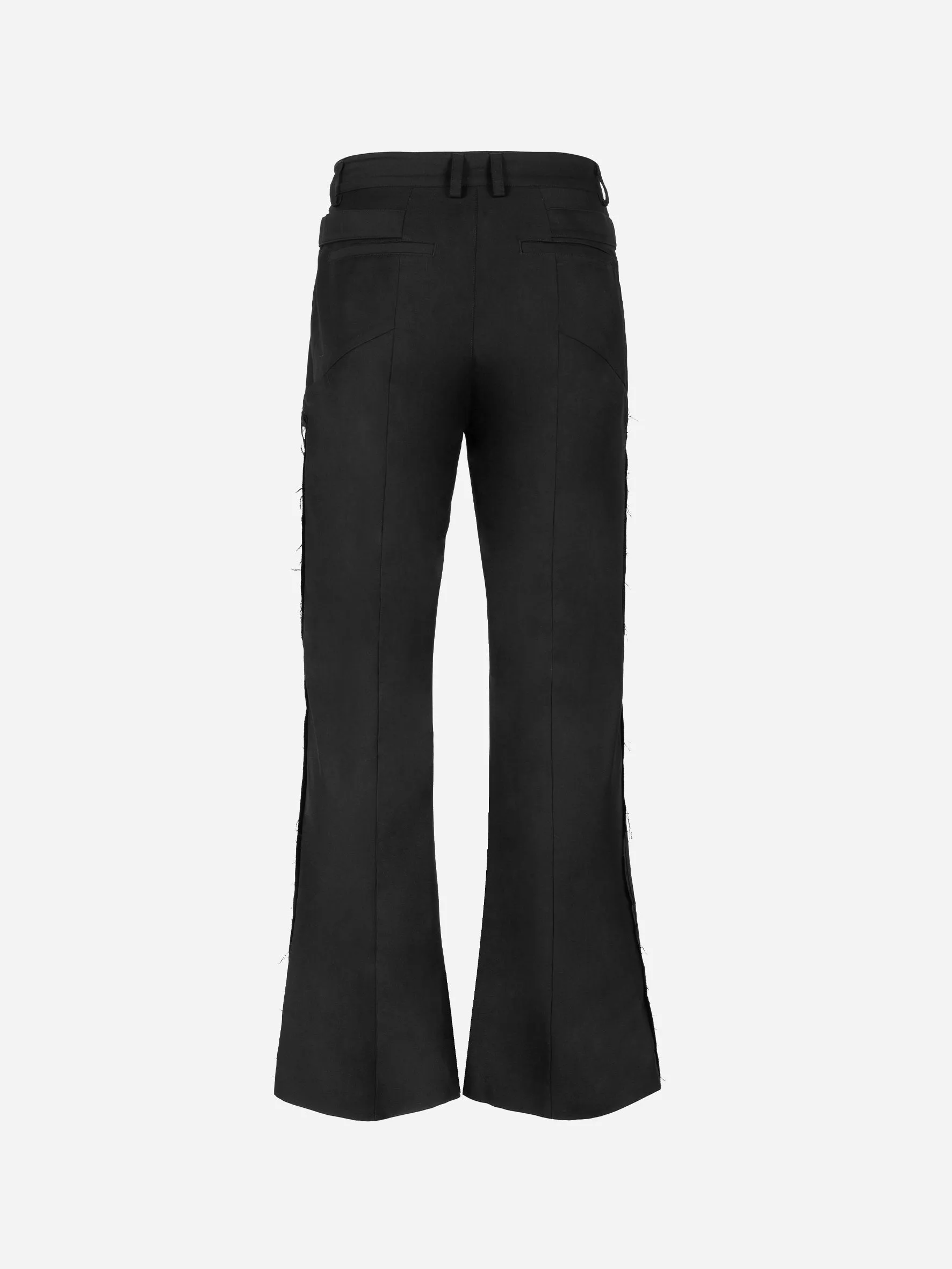 004 - Panelled Wide Leg Tailored Trousers