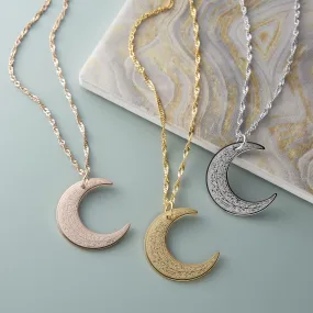 4 Qul Crescent Necklace | Women