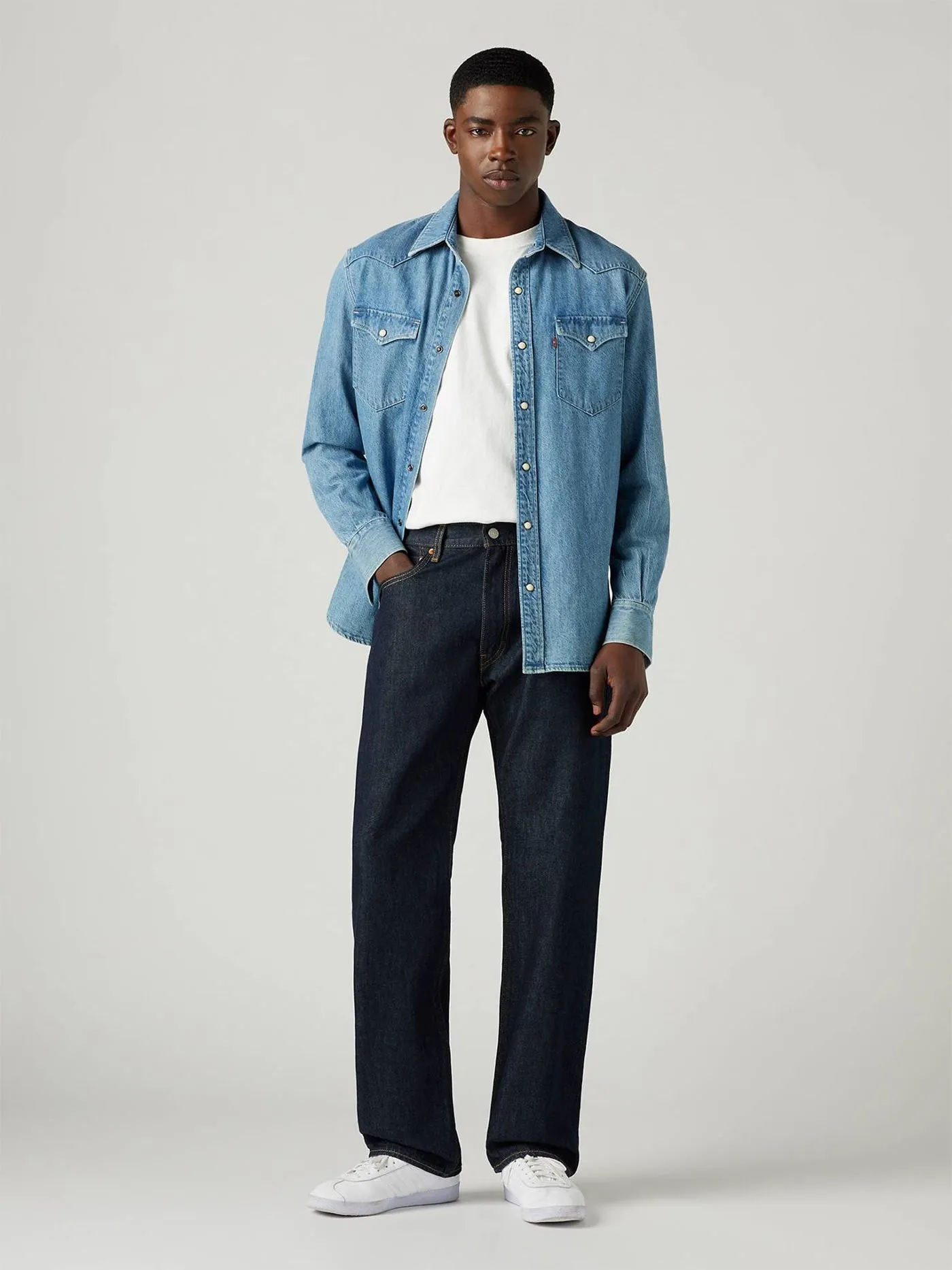 555 Relaxed Straight Welcome To The Game Jeans