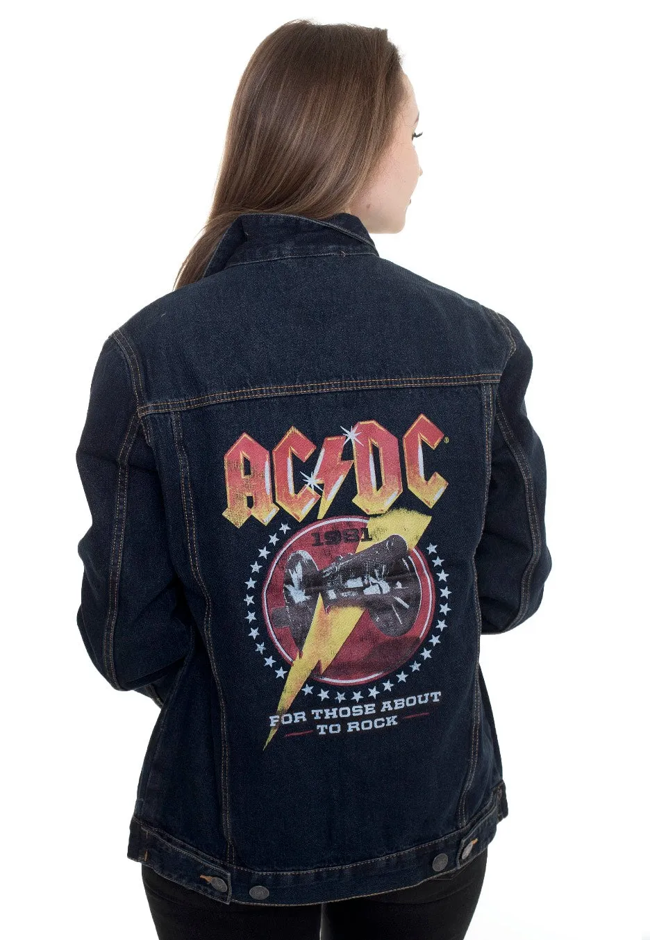 AC/DC - About To Rock - Jeans Jacket