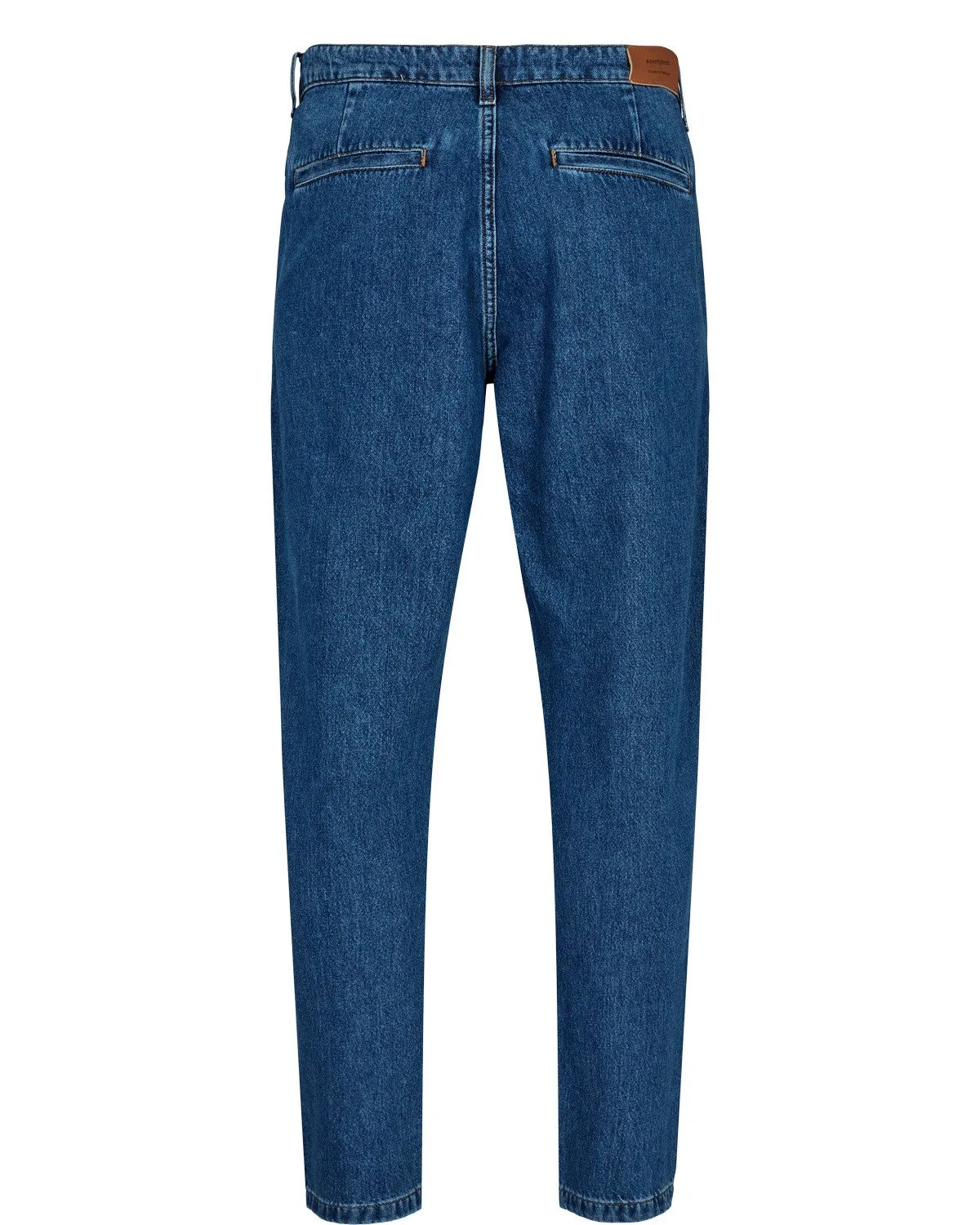 AKJAMES DENIM CHINO - Medium Blue Denim