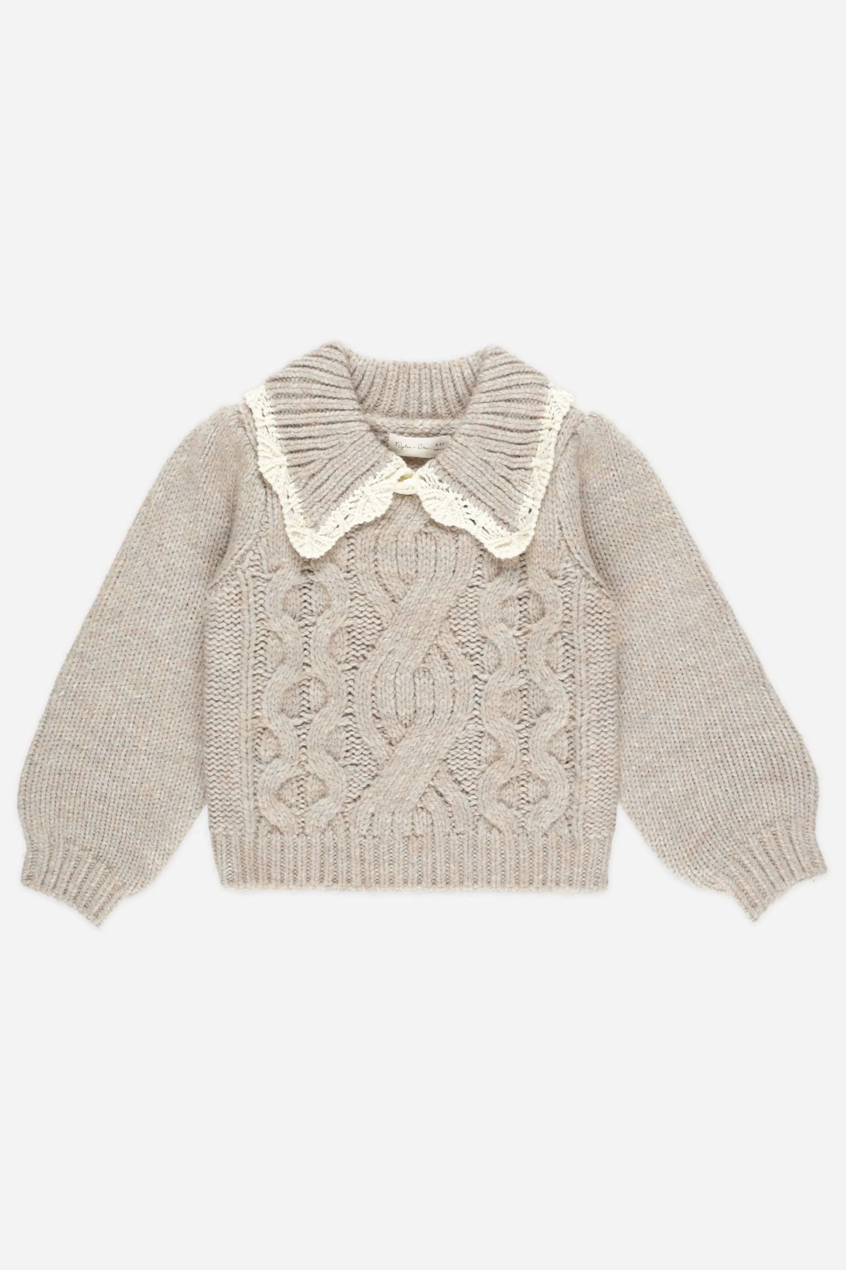 Alice Sweater | Heather/Sand