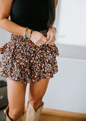 Amor Smocked Mini Skirt