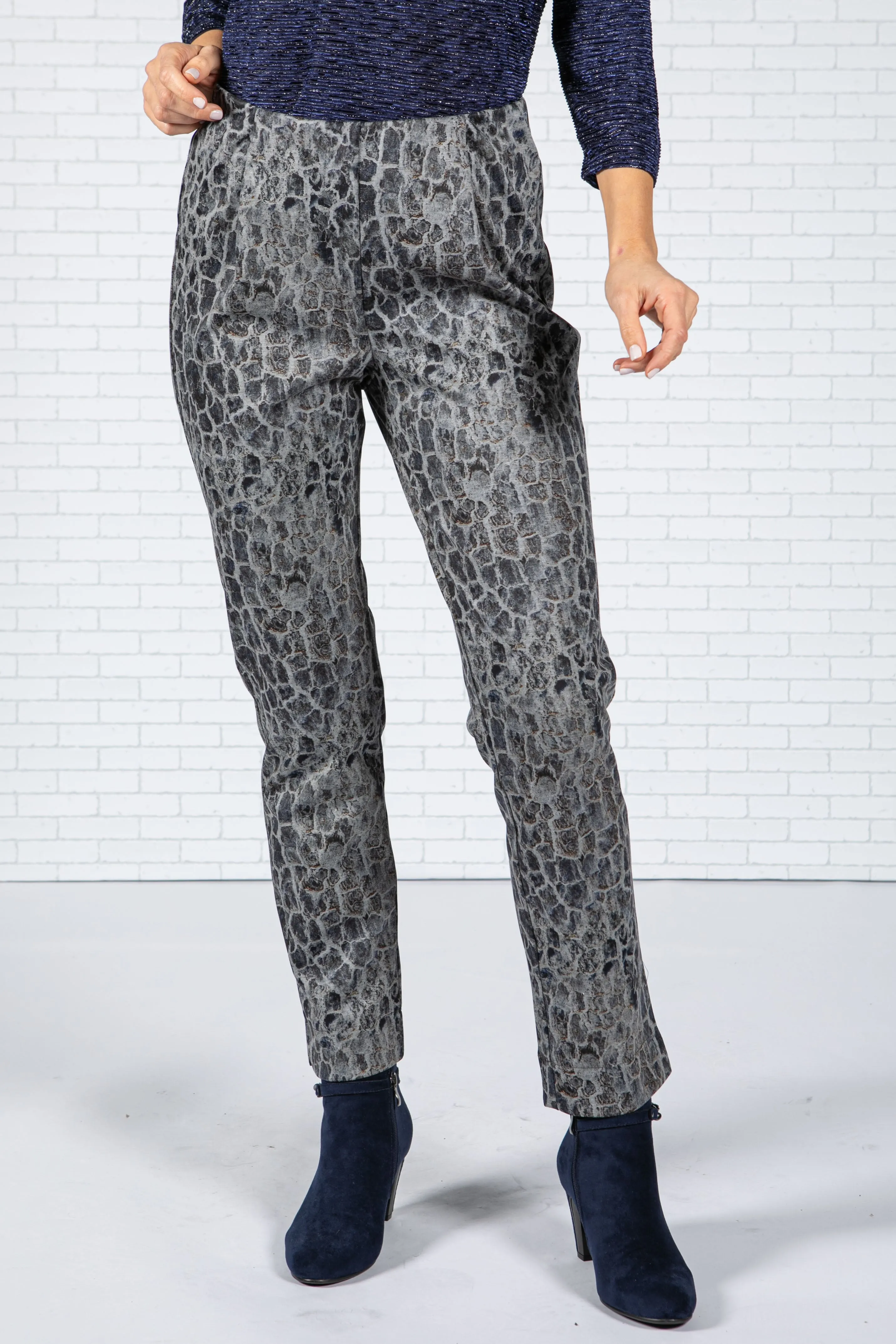 Animal Print Trousers