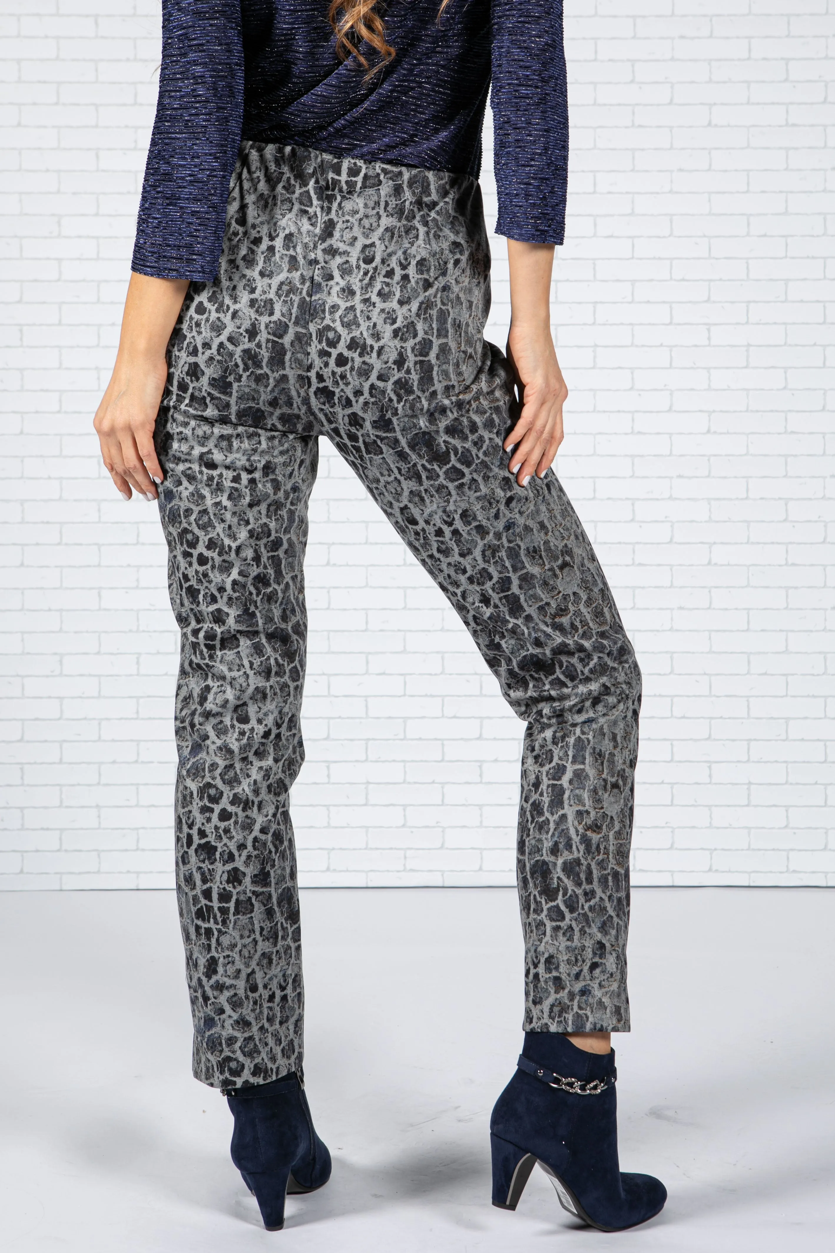 Animal Print Trousers