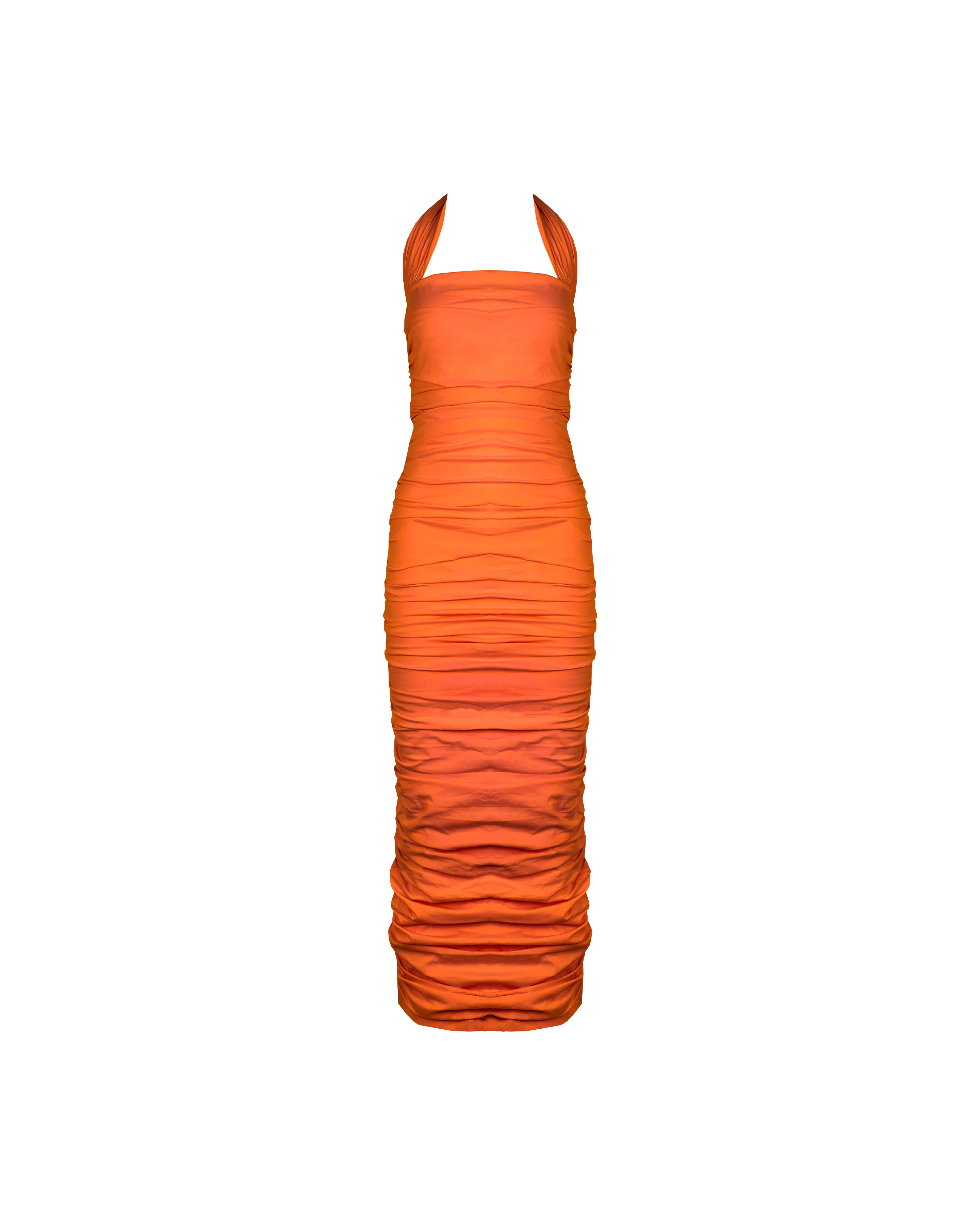 ARIEL HALTER DRESS APEROL