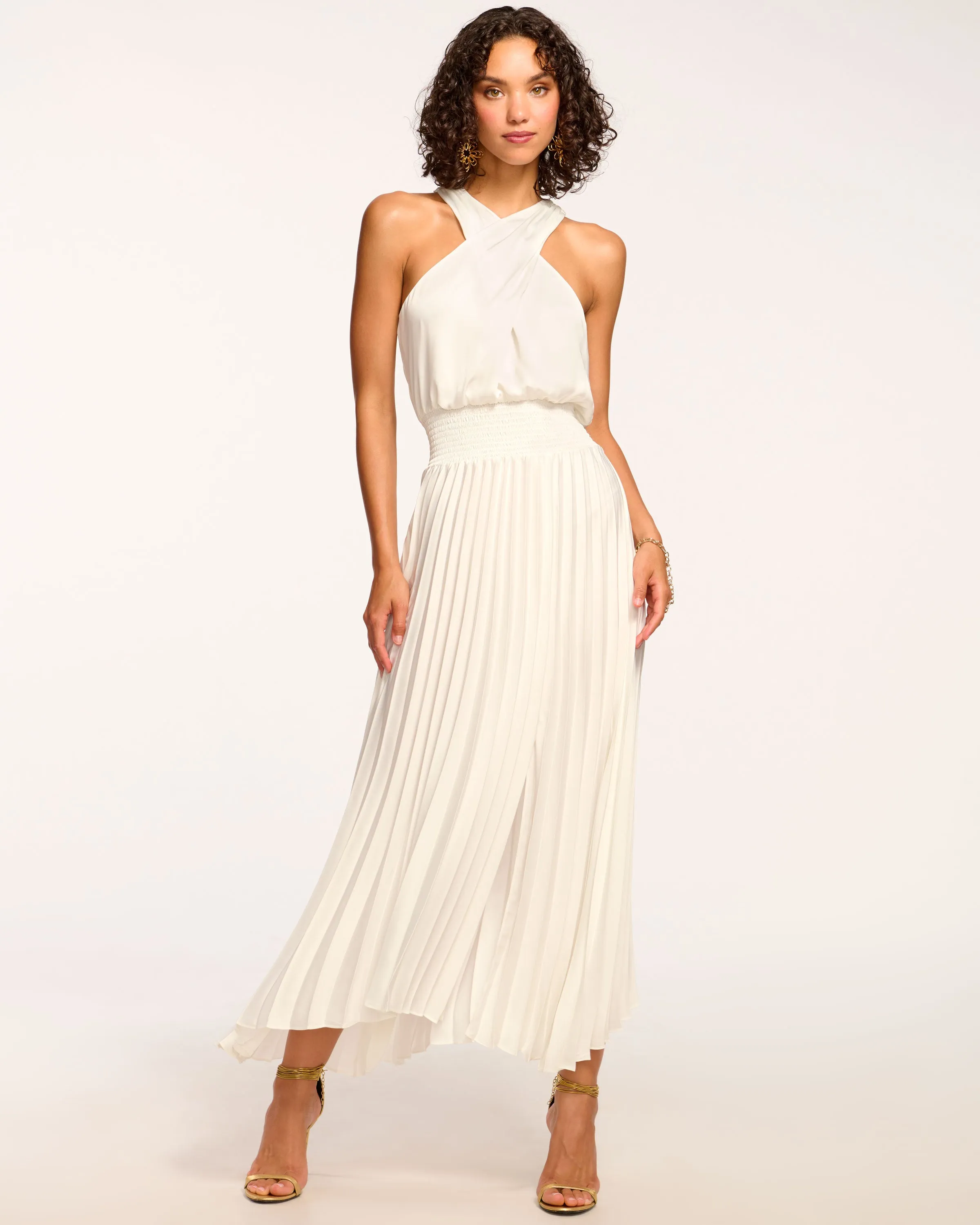 Arina Halter Maxi Dress