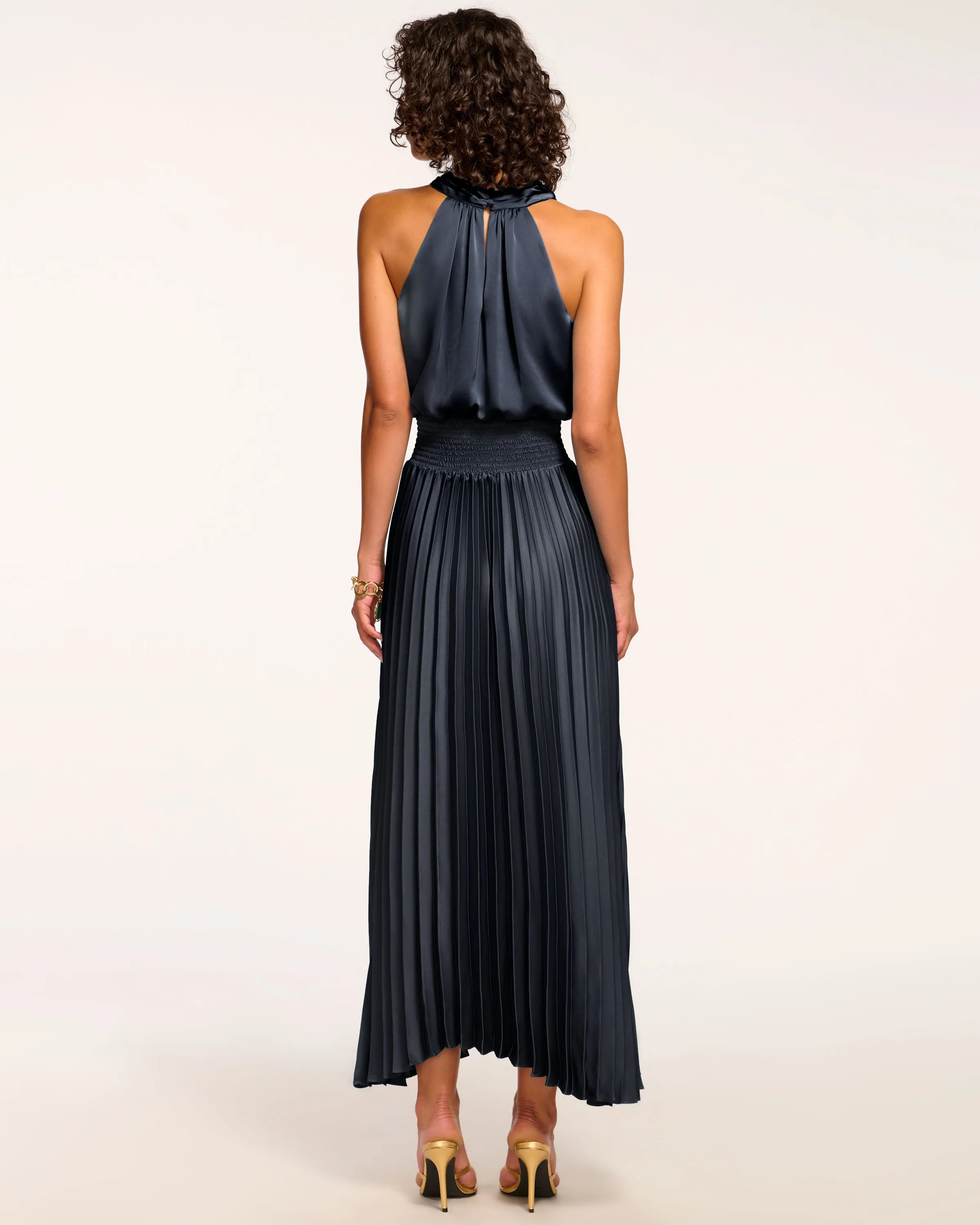 Arina Halter Maxi Dress