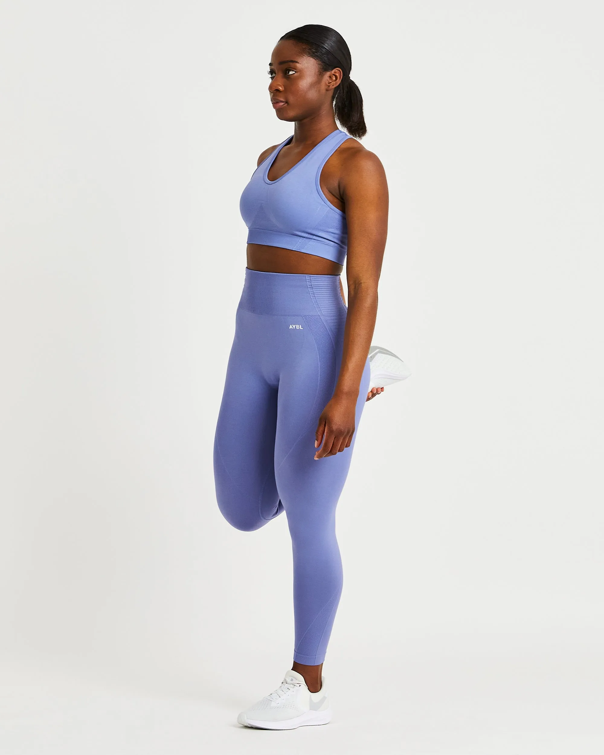 Balance V2 Seamless Leggings - Steel Blue