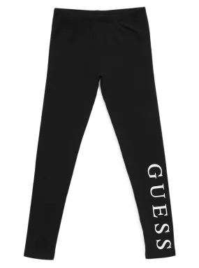 Black Logo Leggings (7-16)