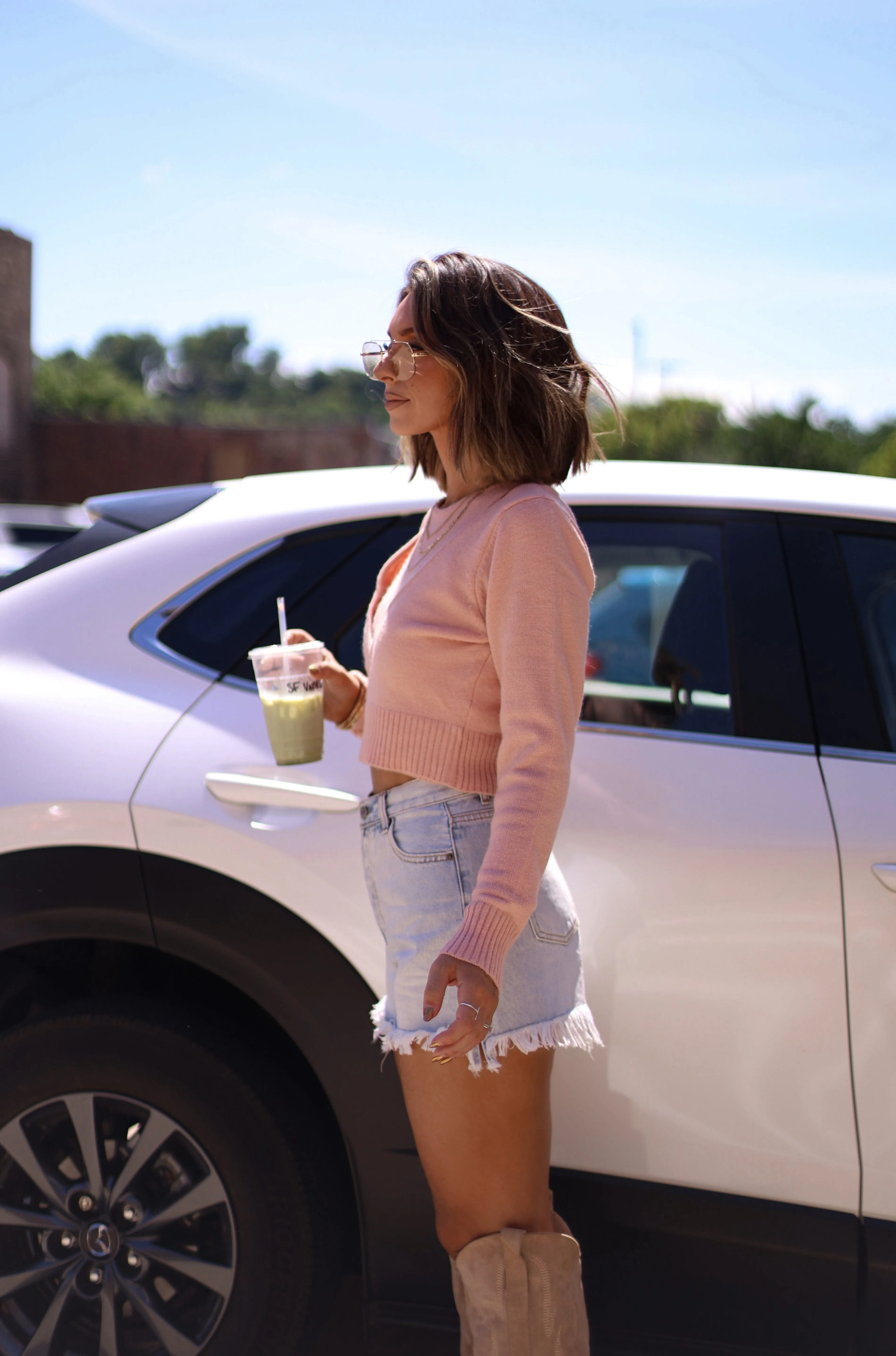 Blush Hour Sweater Top