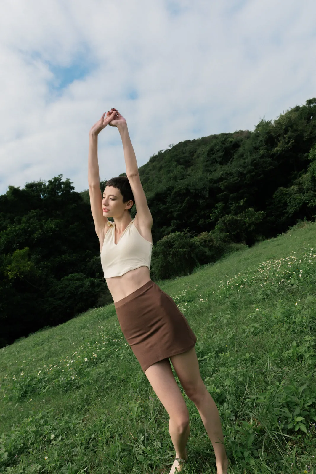 BODY Mini Skirt - Mocha