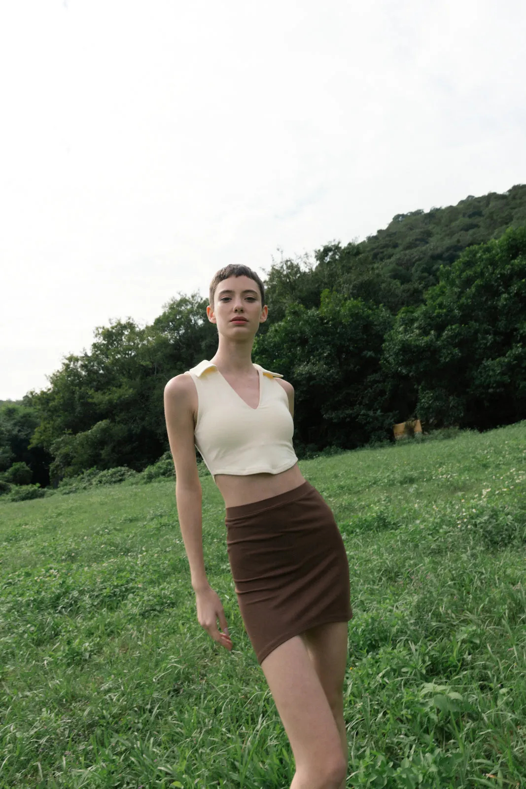 BODY Mini Skirt - Mocha