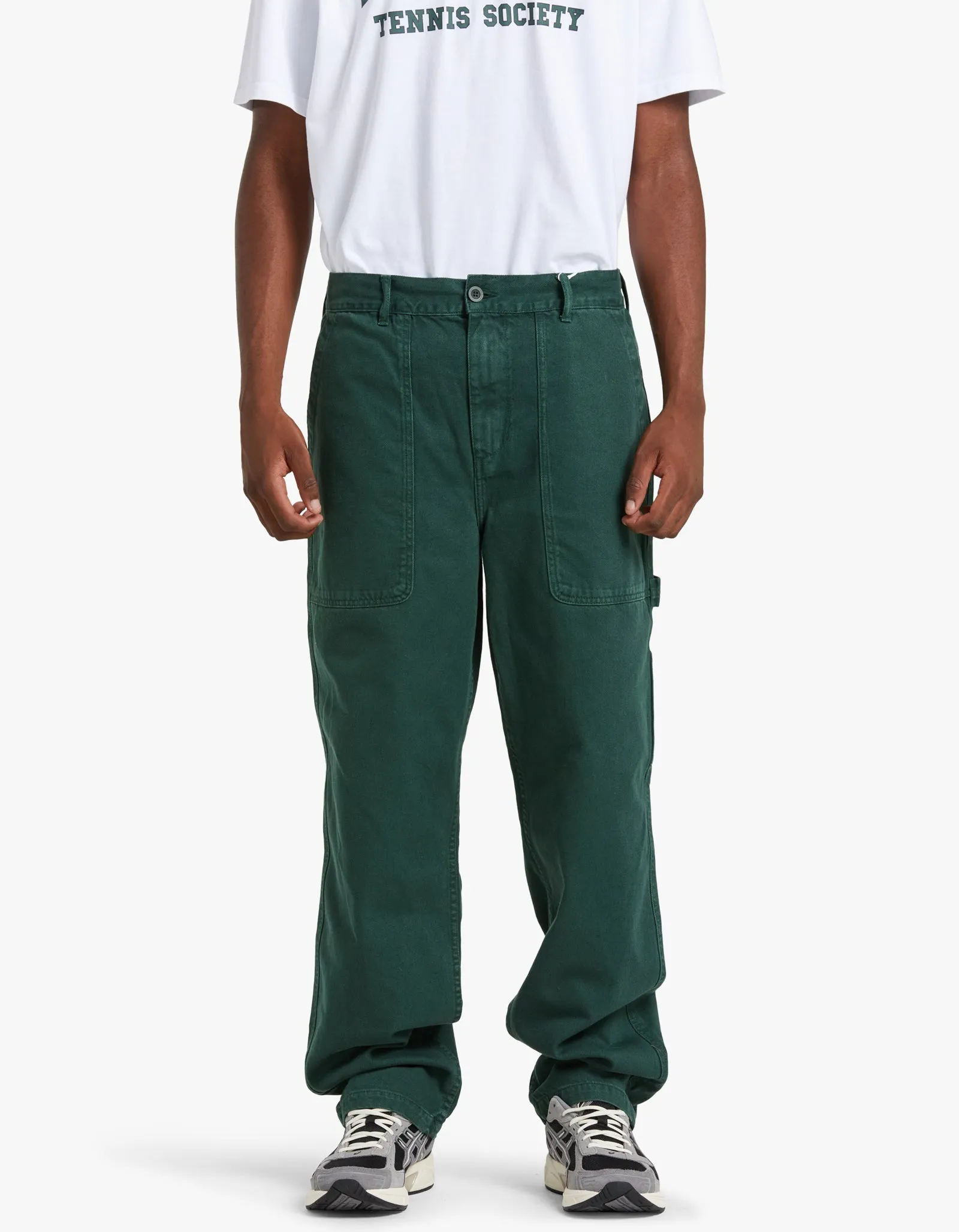 Broom Trousers - Dark Green