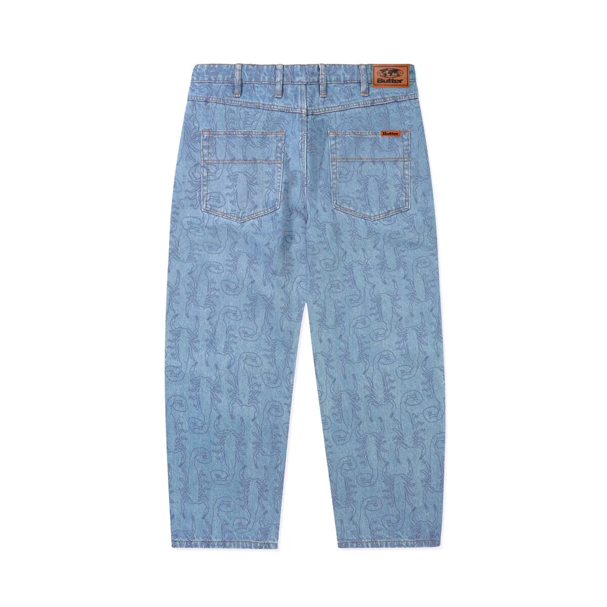 Butter Goods - Scorpion Denim Jeans (Washed Indigo)