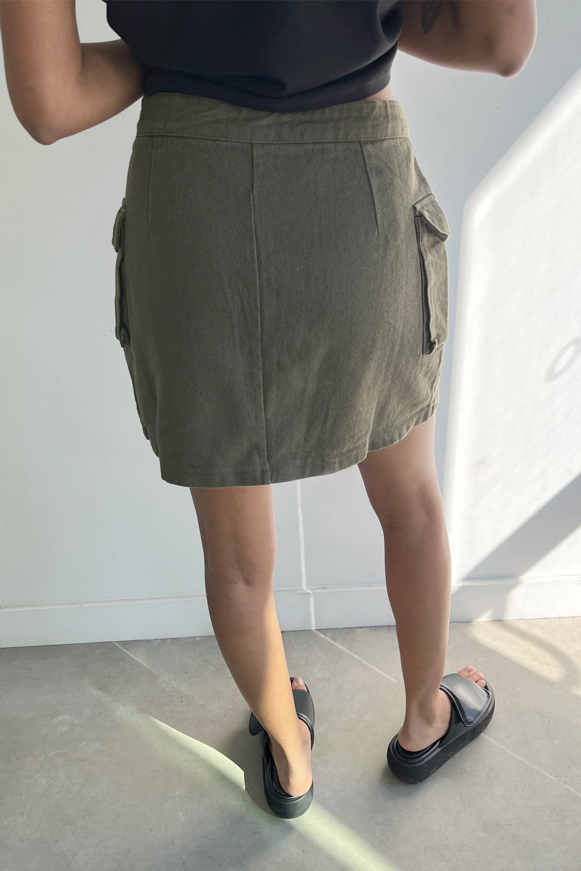 CARGO MINI SKIRT