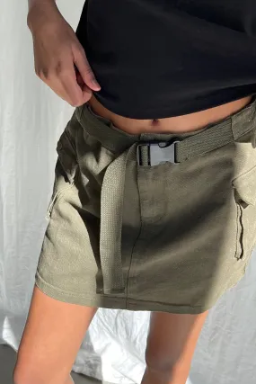 CARGO MINI SKIRT