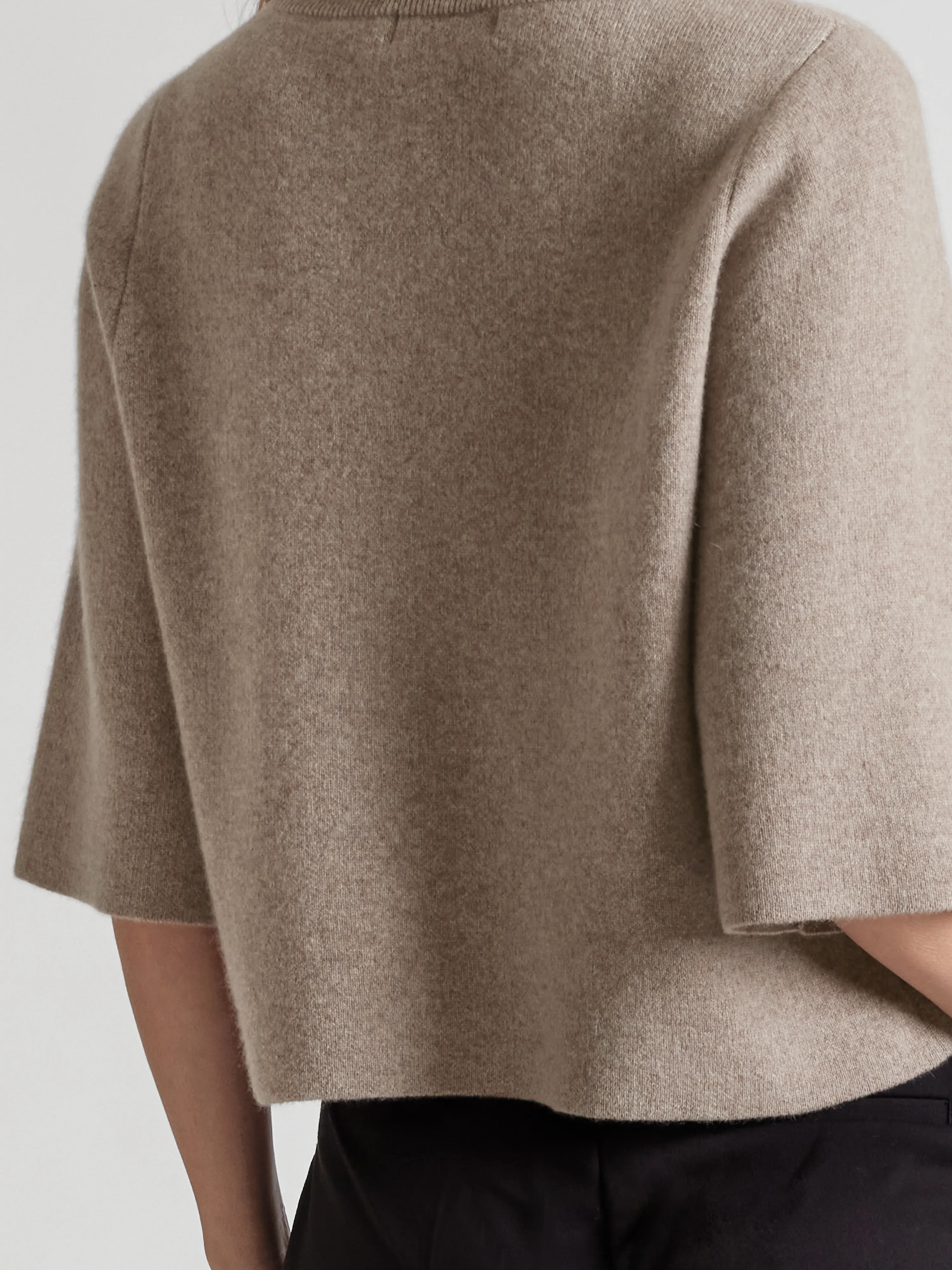 Cashmere sweater  "Dina sweater" - toast