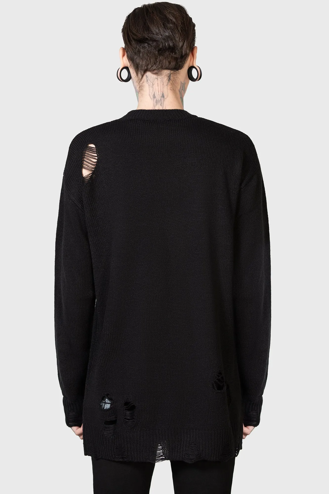 Cause Fear Knit Sweater - Resurrect