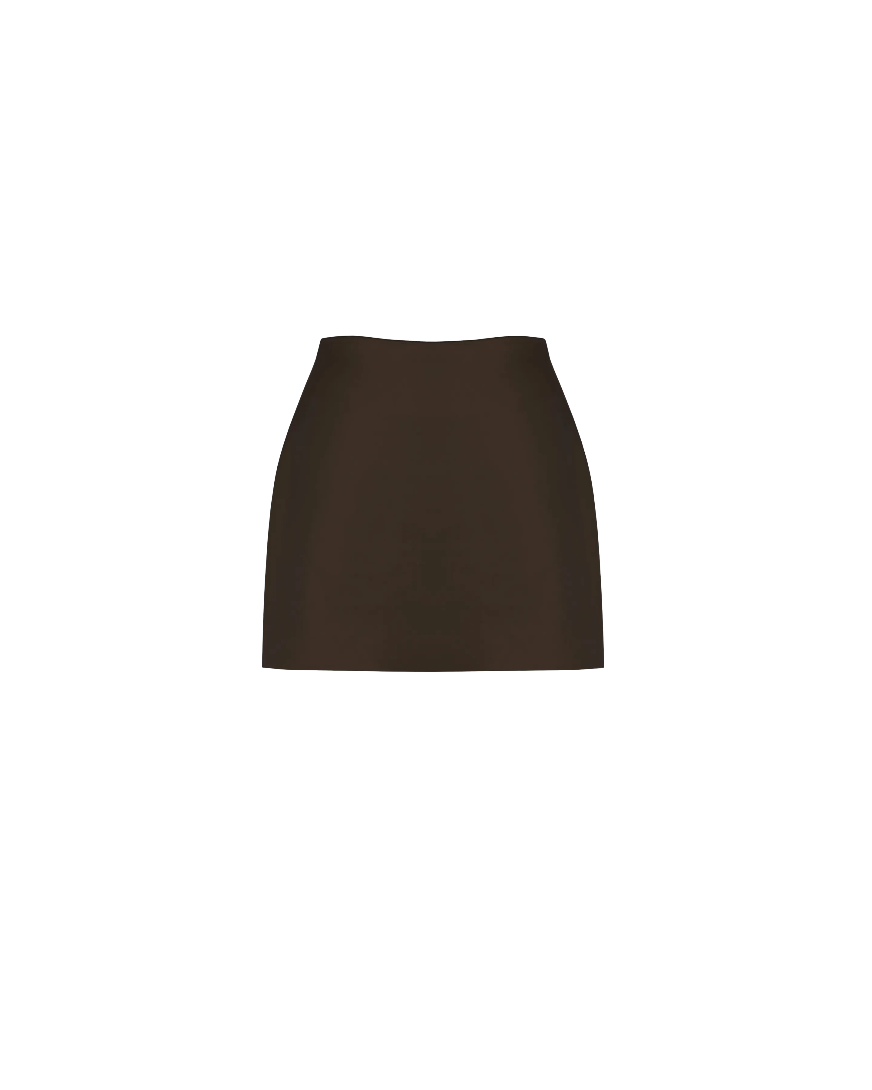 CHER SATIN MINI SKIRT JAVA