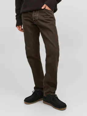 Chris Loose Jeans - Chocolate Brown