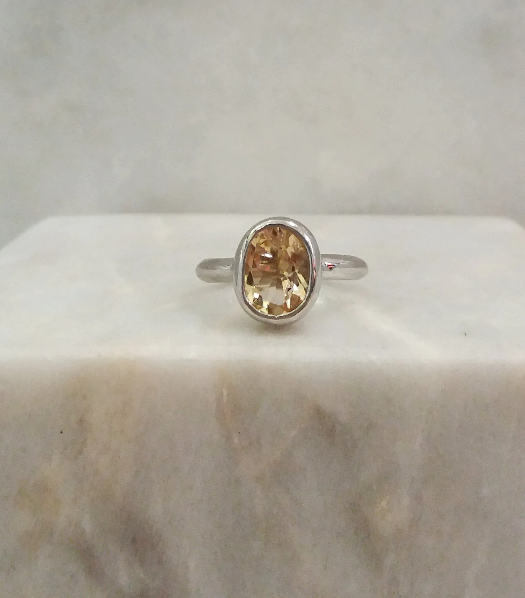 Citrine Maxi Ring