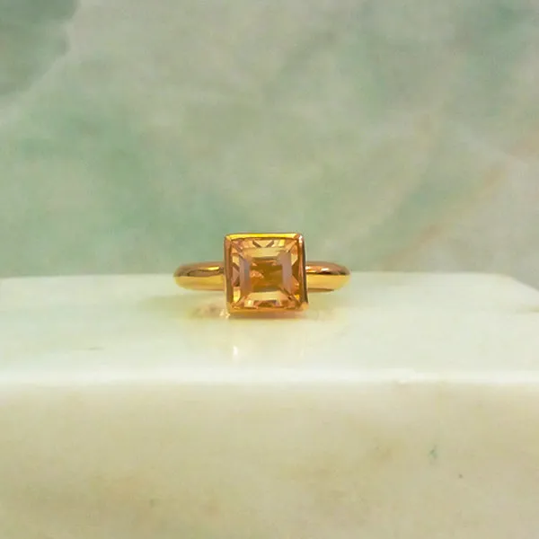 Citrine Maxi Ring