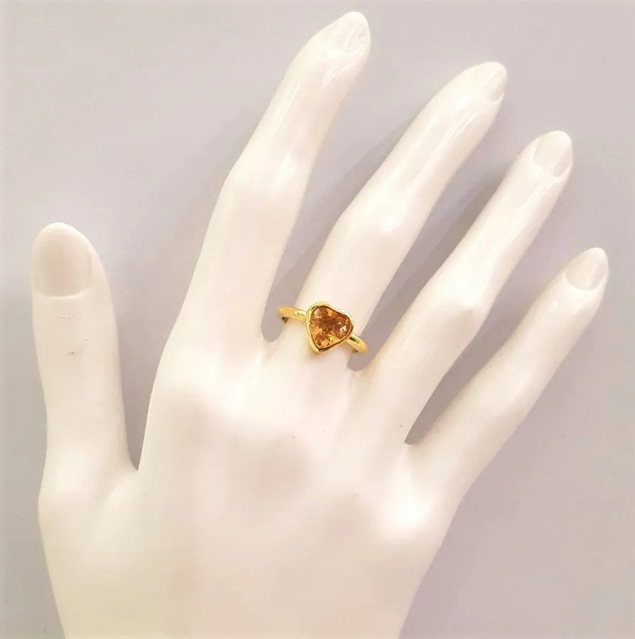 Citrine Maxi Ring