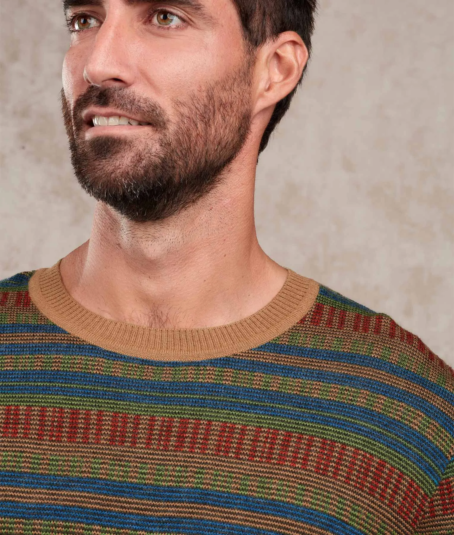 Classic Interlock Stripes Sweater