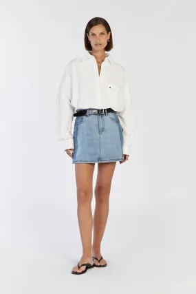 DALE 2 TONE DENIM SKIRT