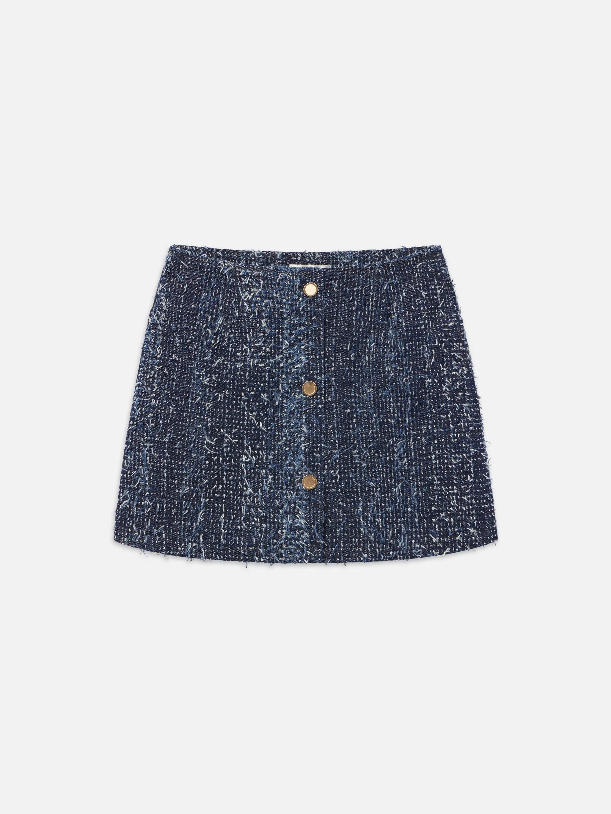 Denim Boucle Skirt -- Magic