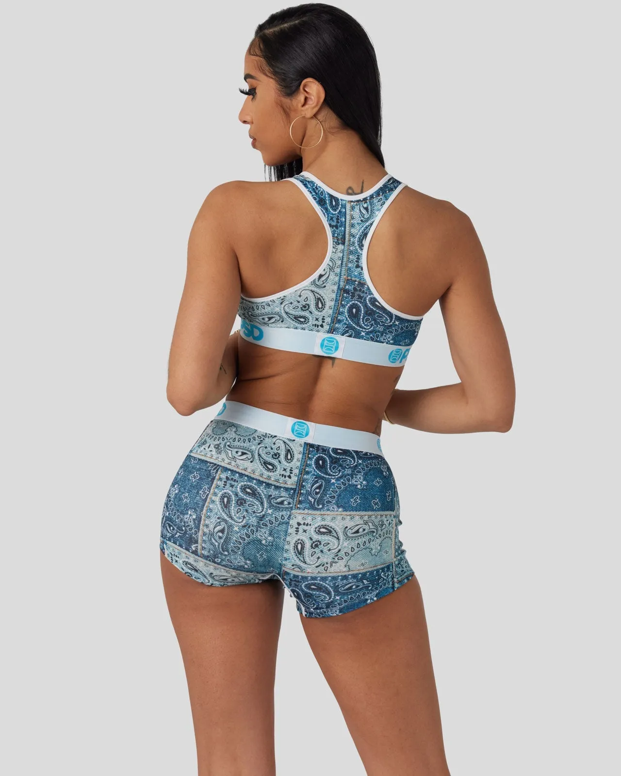 Denim Paisley