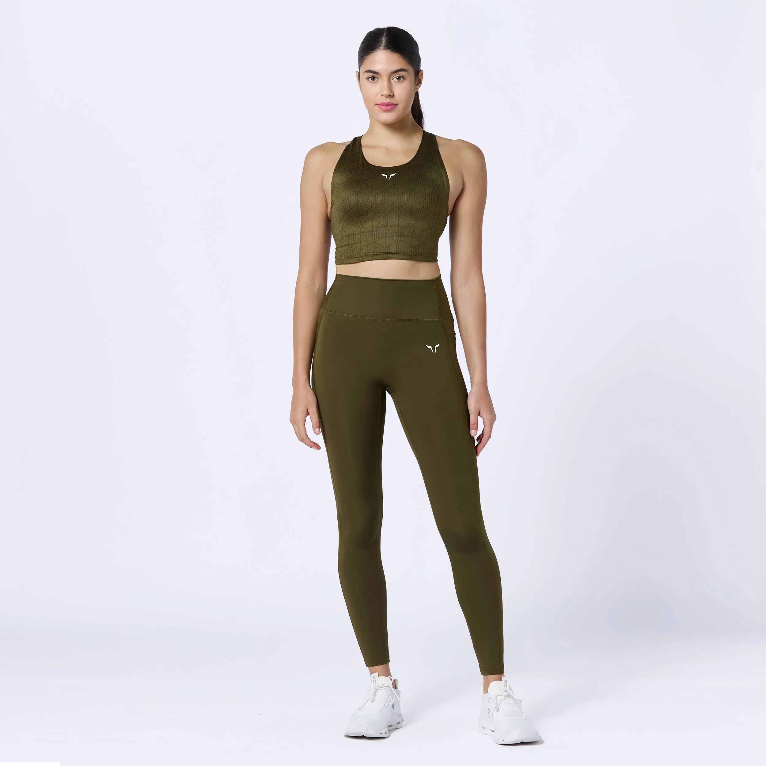 Essential ACT Leggings 27" 2.0 - Dark Olive