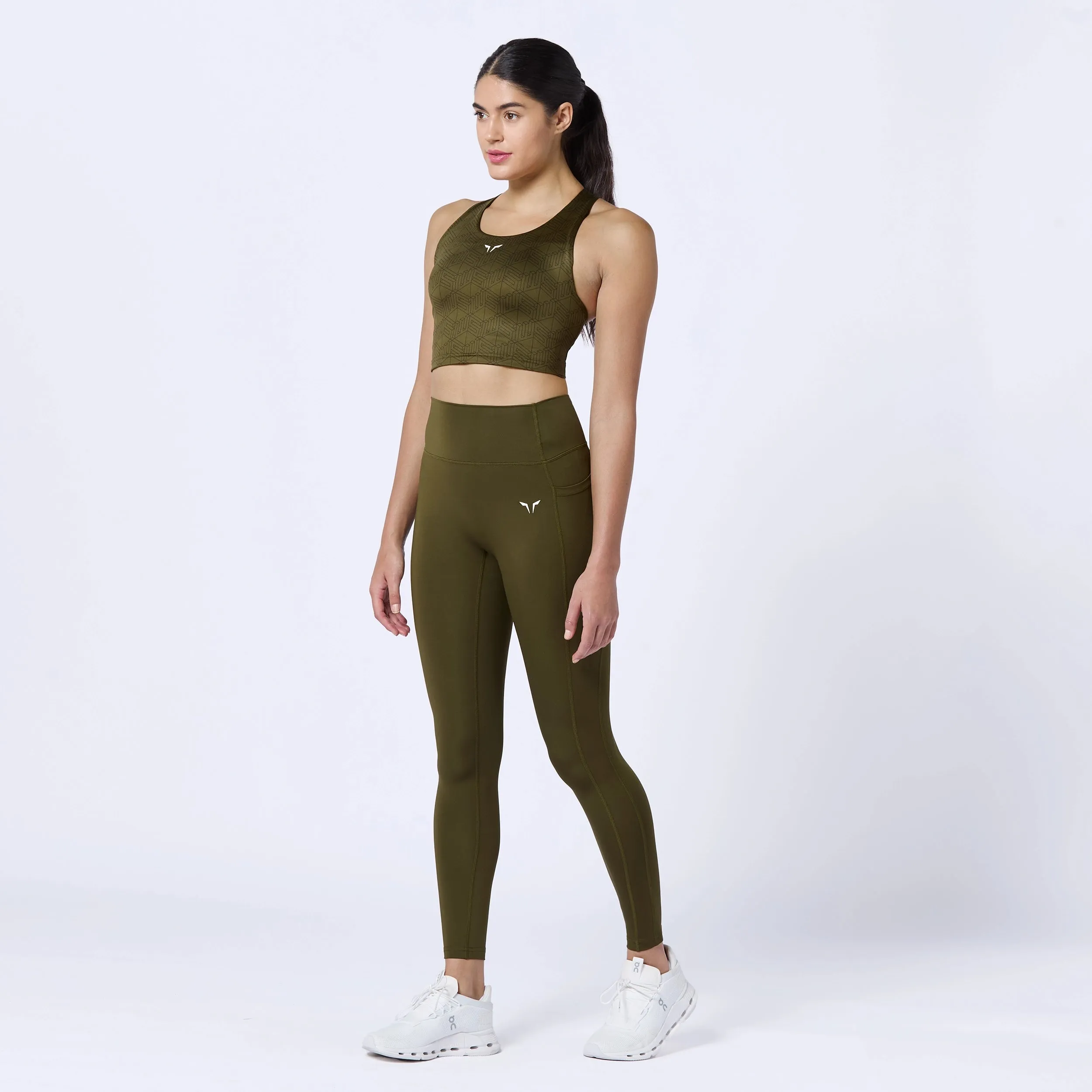 Essential ACT Leggings 27" 2.0 - Dark Olive