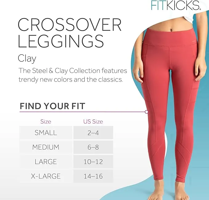 FITKICKS CROSSOVERS Active Lifestyle Leggings