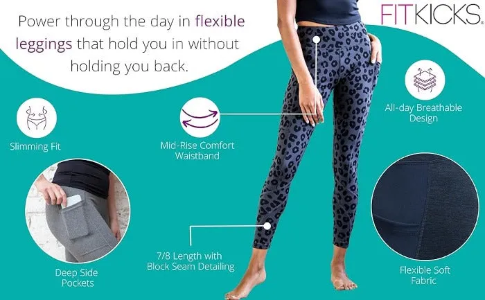 FITKICKS CROSSOVERS Active Lifestyle Leggings