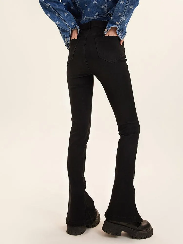 Flared Sheath Jeans