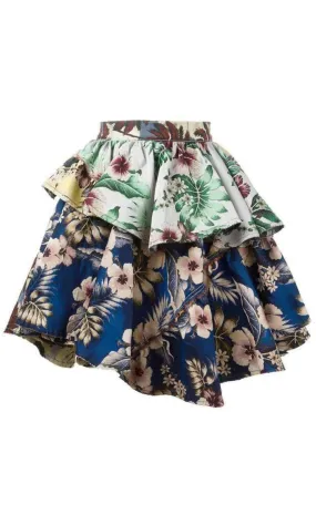 Floral Print Skirt