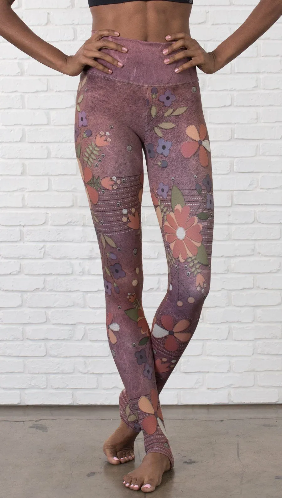 Flowers - Athleisure Leggings - CUSTOM ORDER