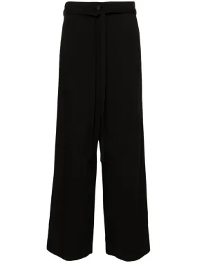 Fluid Tie-Waist Trousers