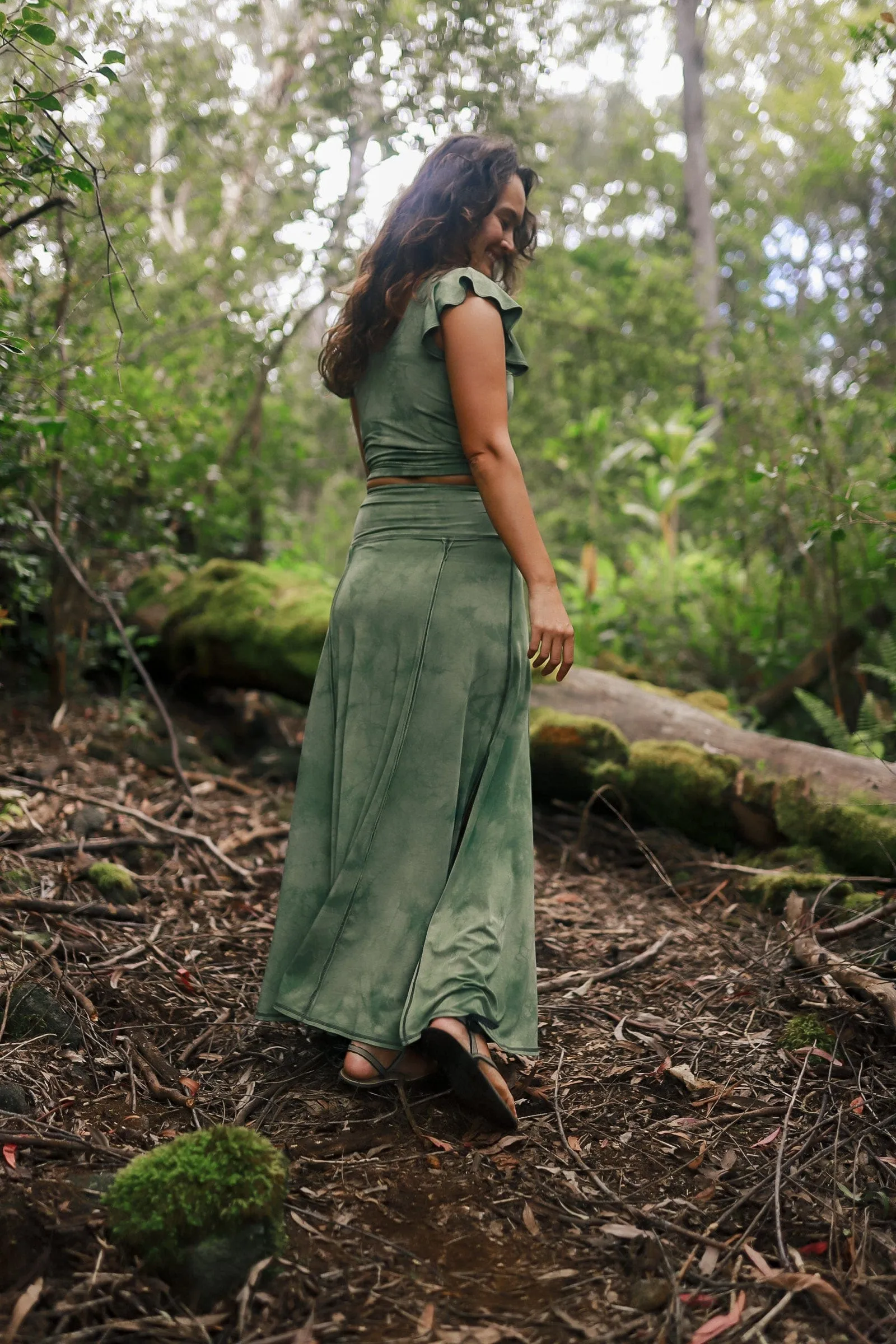 Forest Visionary Maxi Skirt