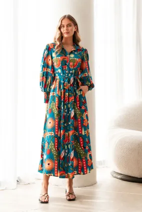 FORTUNE TELLER MAXI DRESS