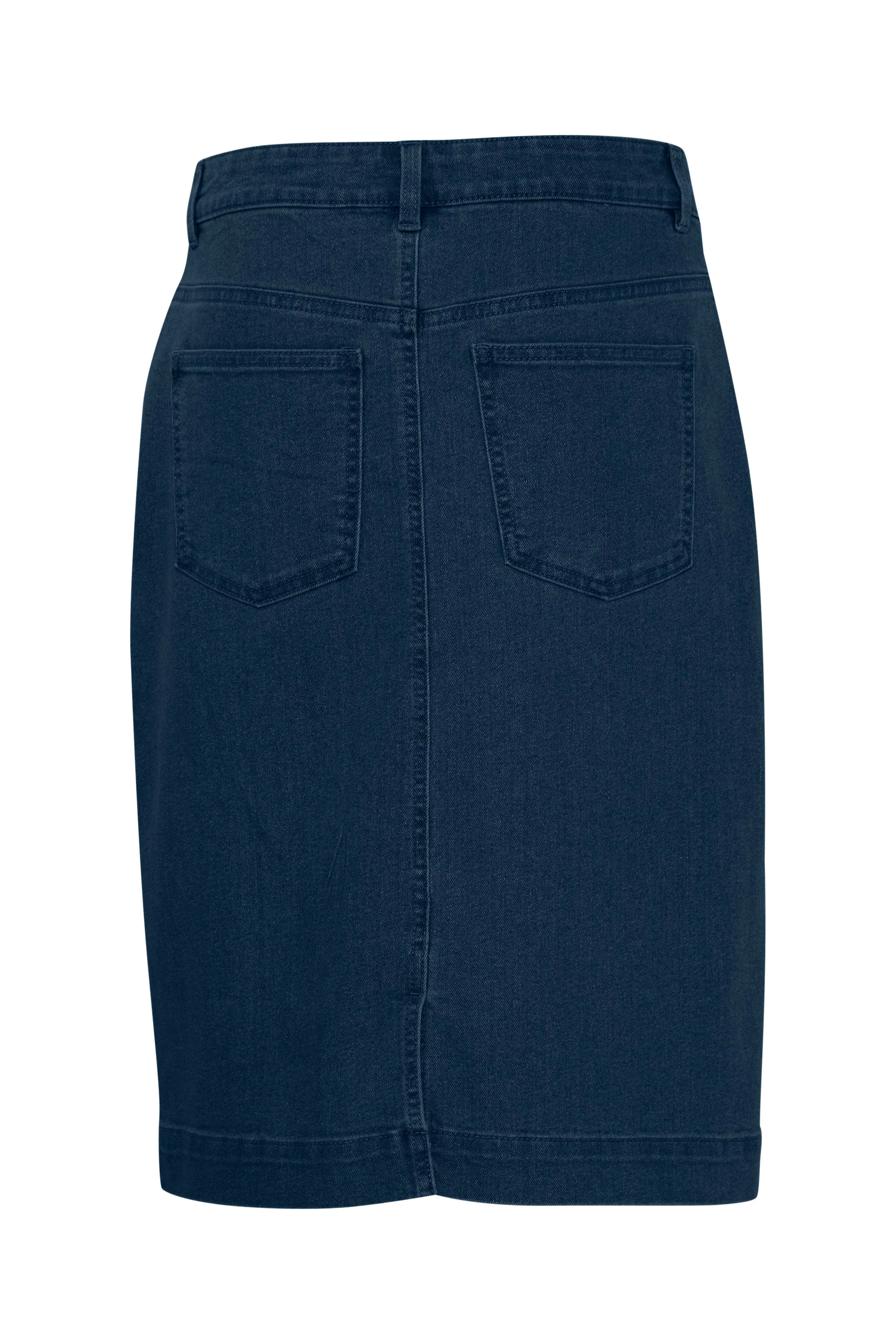 Fransa FXDenima skirt 2 dark blue denim