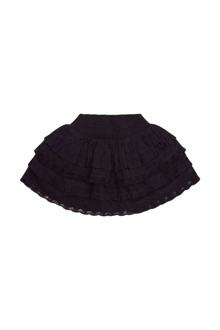 Girls Billie Cotton Mini Skirt