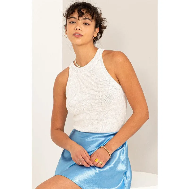 Go Getter Sleeveless Halter Top