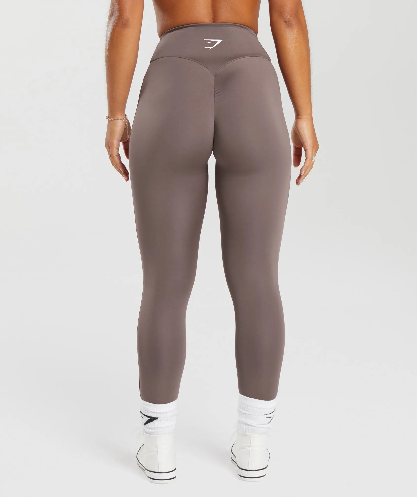 GS Power Regular Leggings - Walnut Mauve