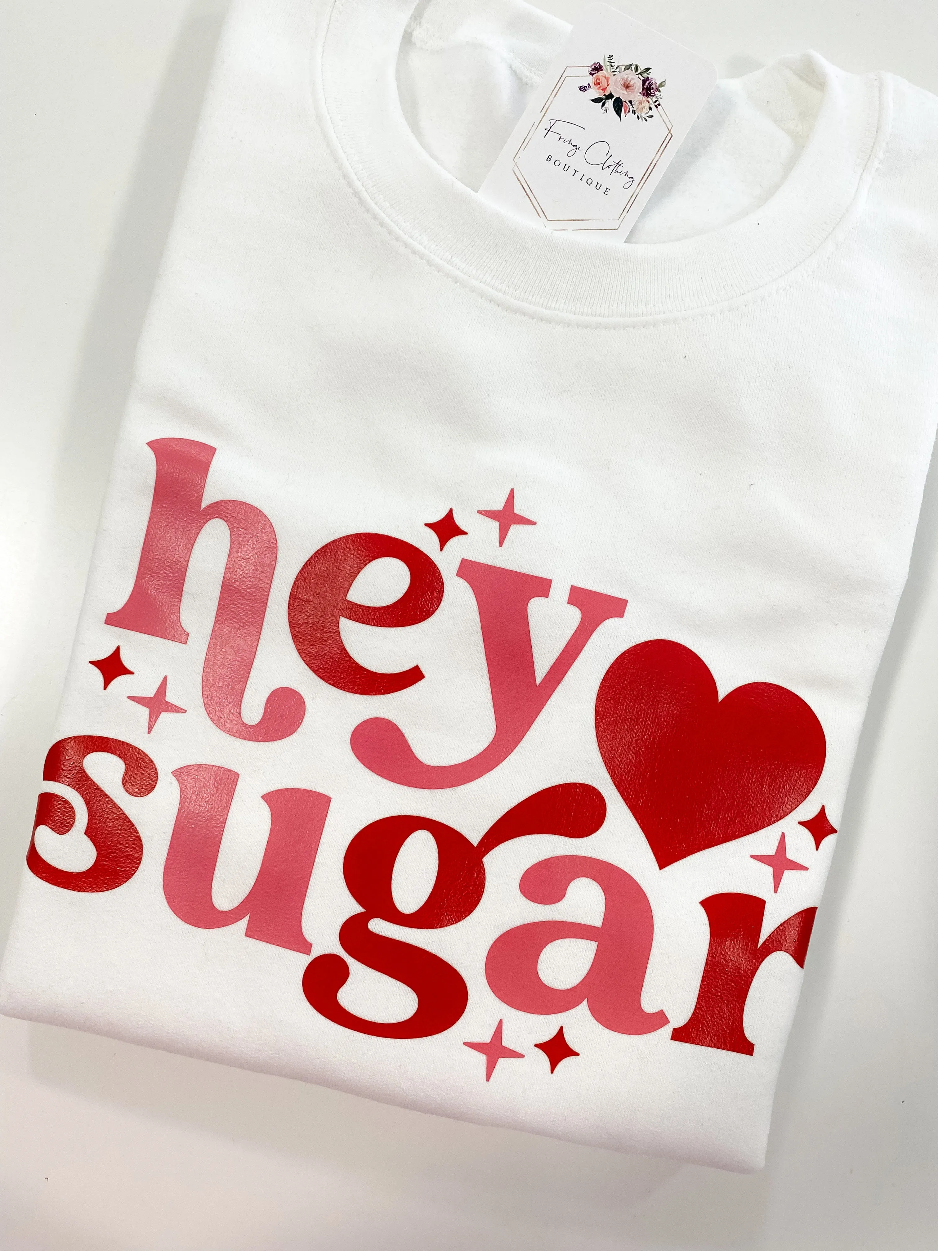 Hey Sugar Crew Neck Sweater