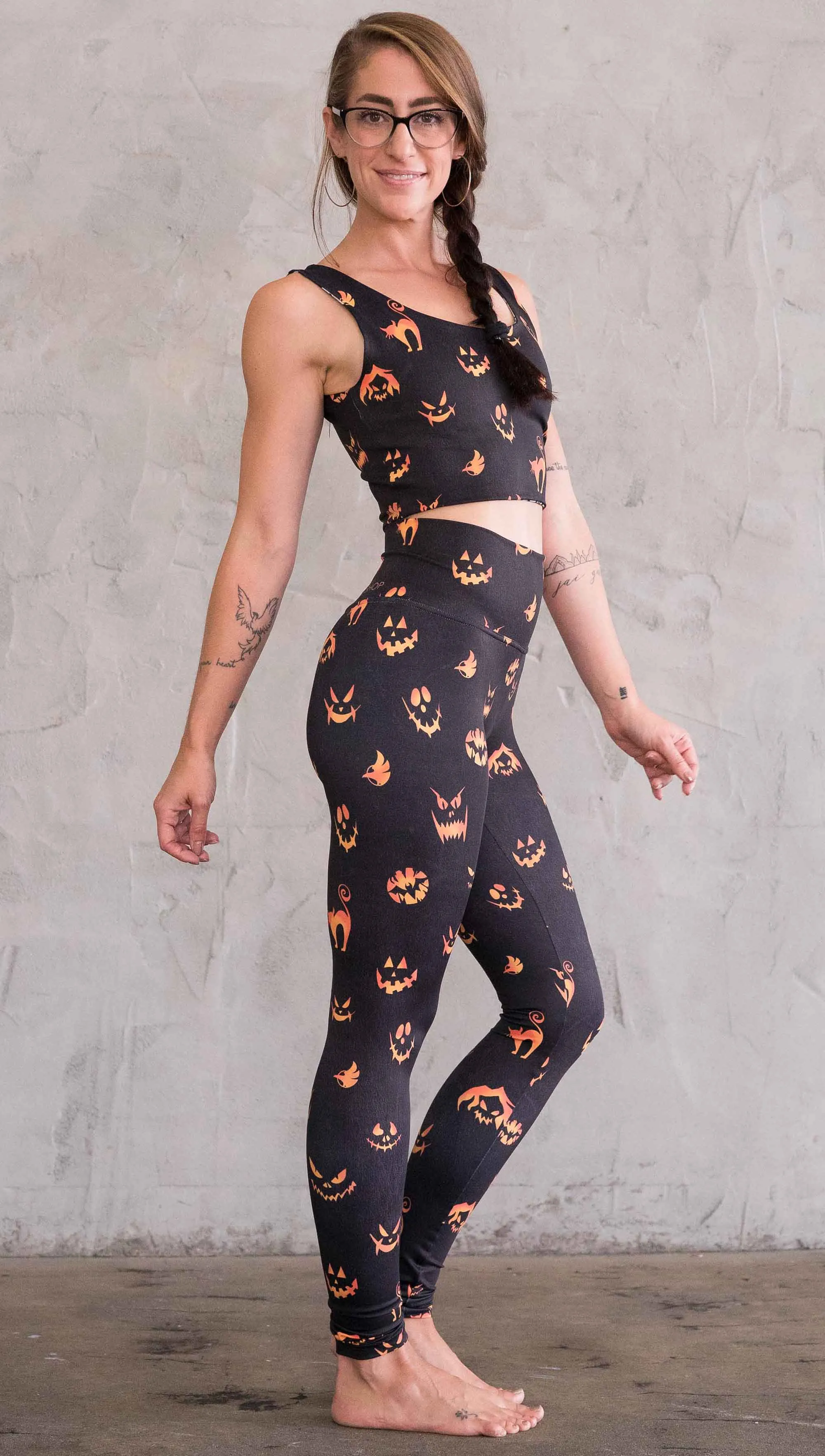 Jack-O-Lantern - Athleisure Leggings - CUSTOM ORDER