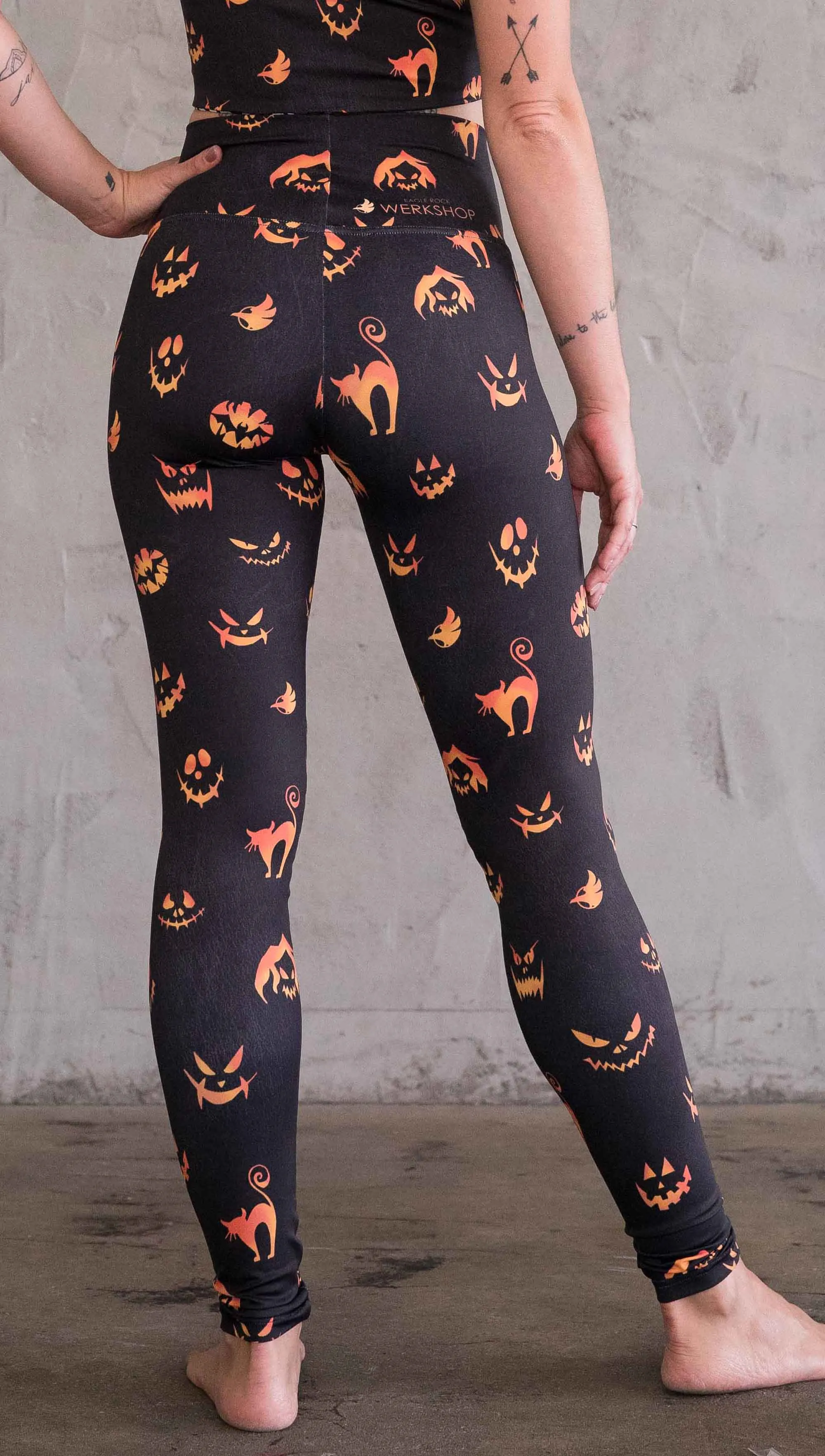 Jack-O-Lantern - Athleisure Leggings - CUSTOM ORDER