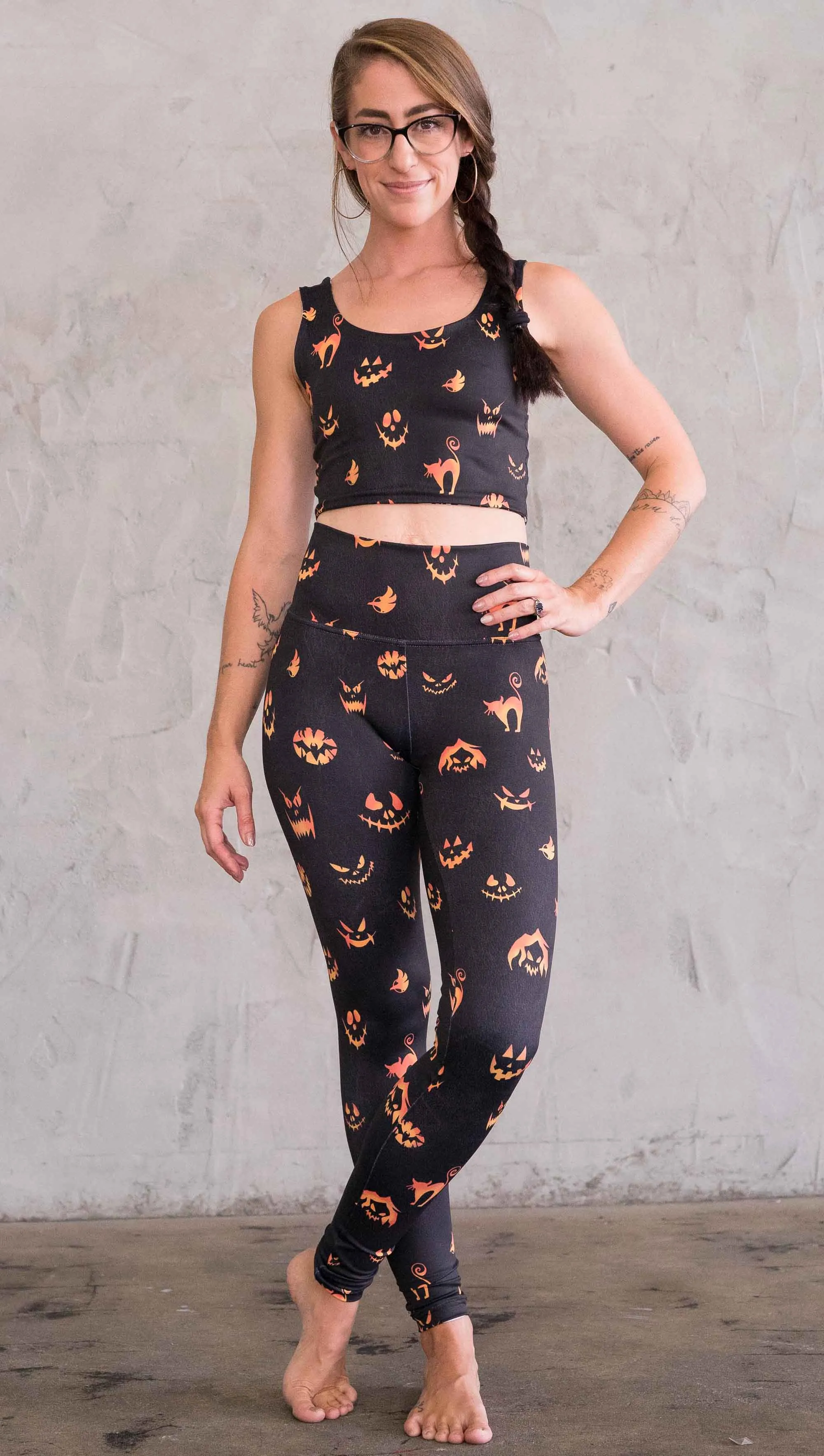 Jack-O-Lantern - Athleisure Leggings - CUSTOM ORDER